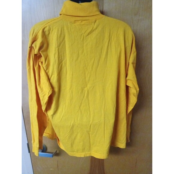 GREEN BAY PACKERS  Men's XL Yellow Turtleneck - Picture 3 of 4
